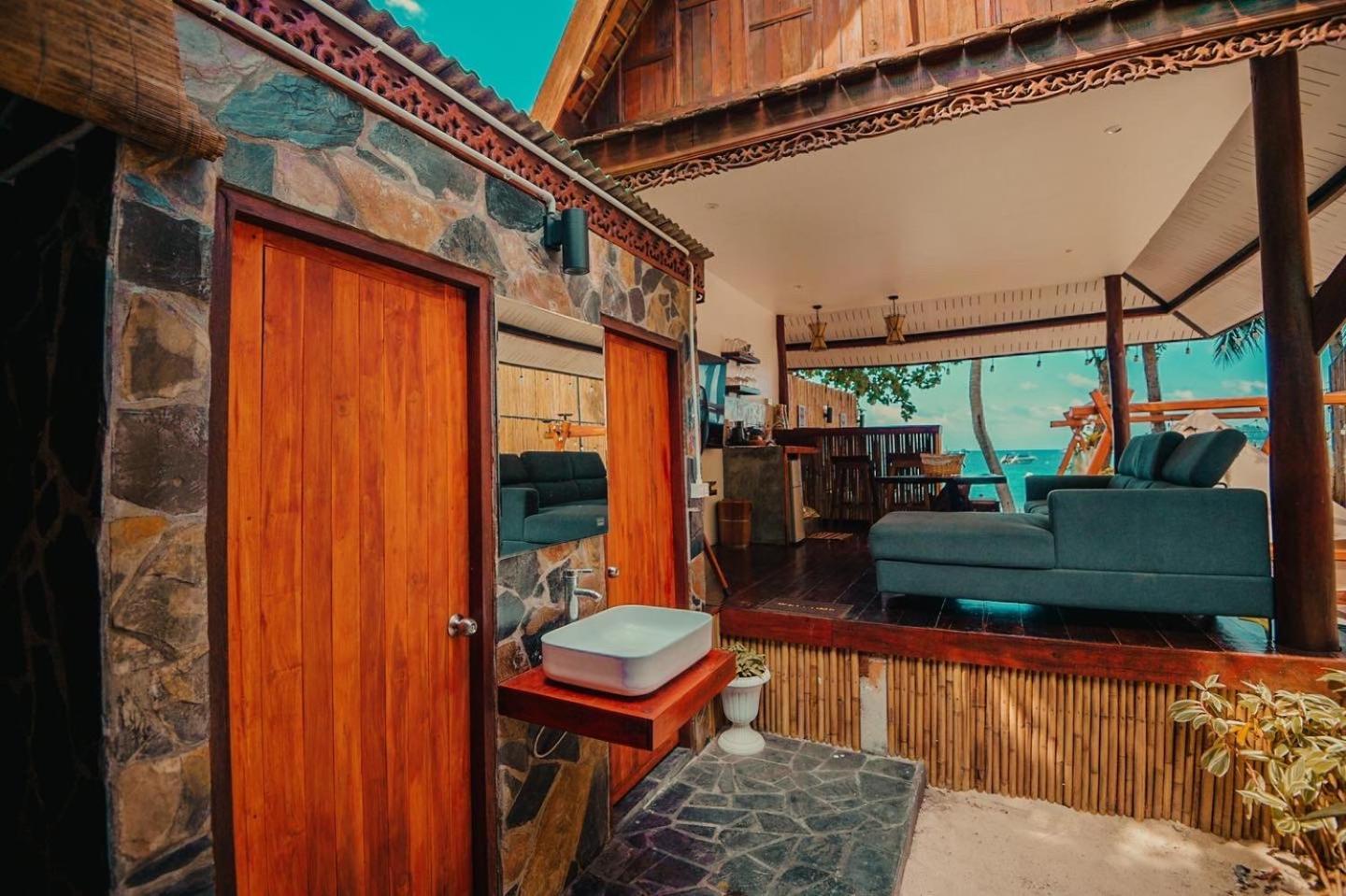 Natures Edge Beachfront Luxury Glamping Koh Tao Exterior photo