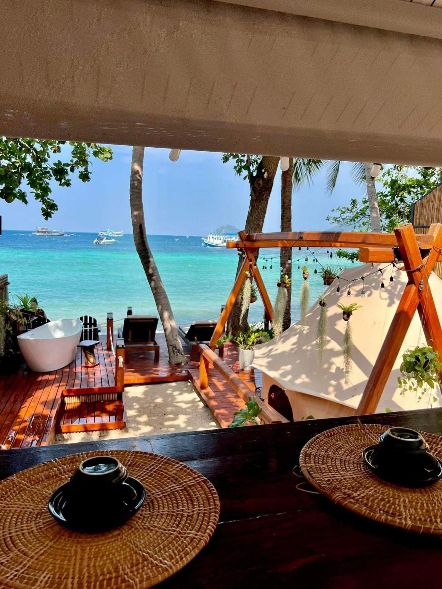 Natures Edge Beachfront Luxury Glamping Koh Tao Exterior photo